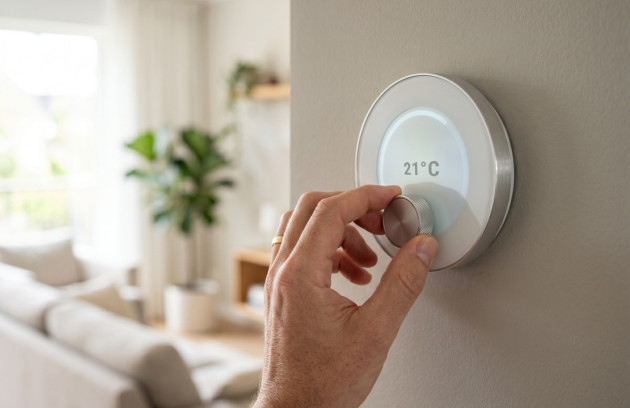 Thermostat connecté pour pompe à chaleur