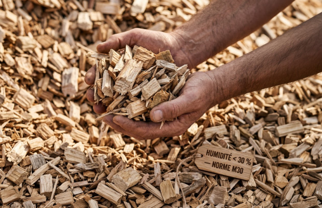 Contrôle de la qualité des plaquettes de bois pour une chaudière à bois déchiqueté