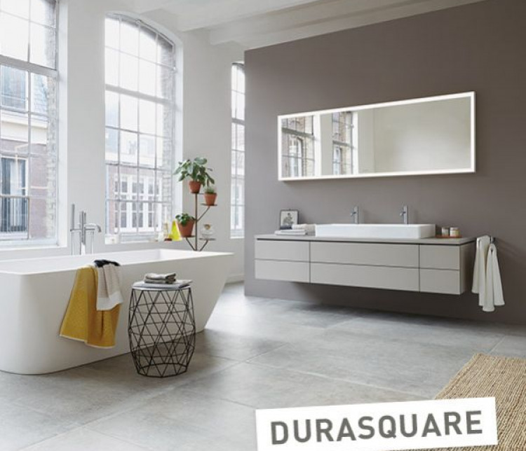 Collections de salles de bains DuraSquare et Vero Air
