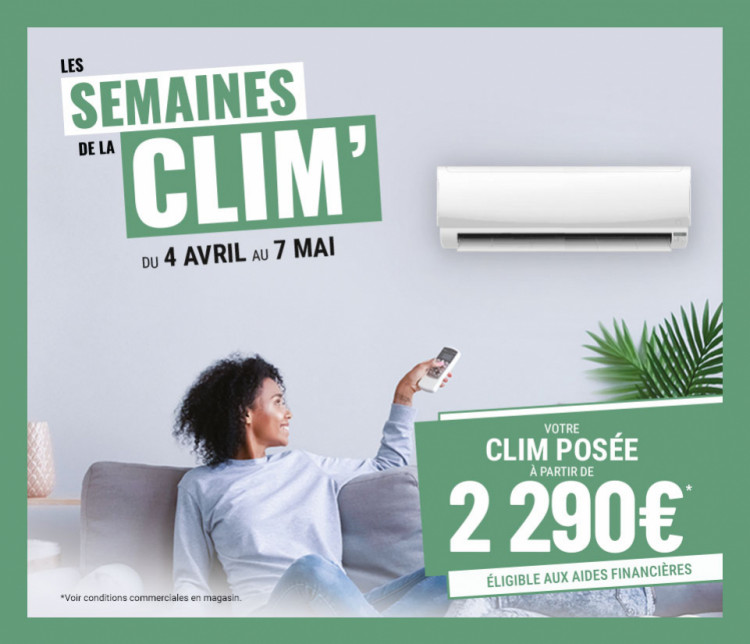 Les Semaines de la Clim chez Espace Aubade