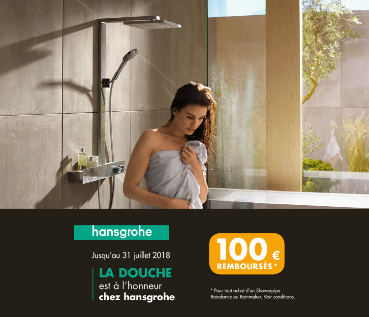 Opération Printemps de la douche - Espace Aubade & hansgrohe