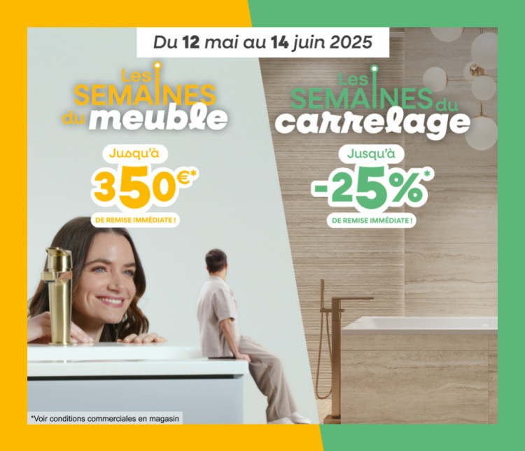Les semaines du meuble et du carrelage 2025