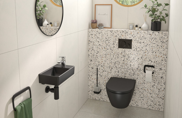Ensemble d'accessoires WC Derby Style Vigour Blackline