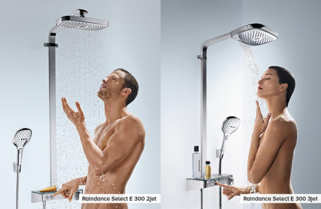 Robinetterie pour douche Raindance Select E300 de hansgrohe