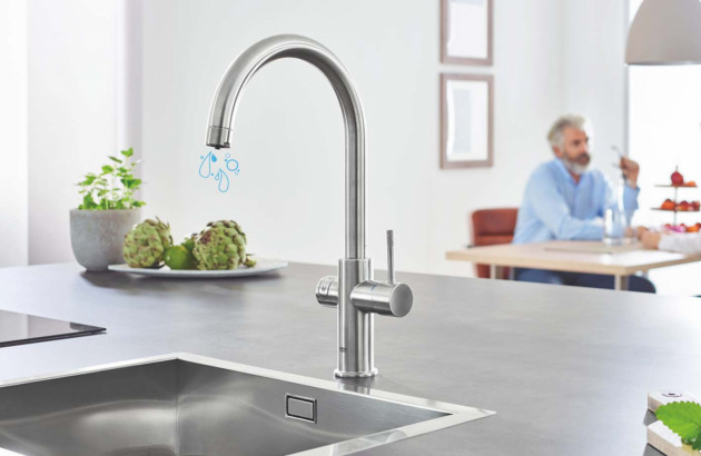 Mitigeur évier Cuisine GROHE Blue Home