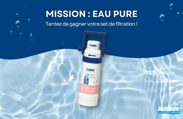 Présentation jeu concours Eau pure Espace Aubade