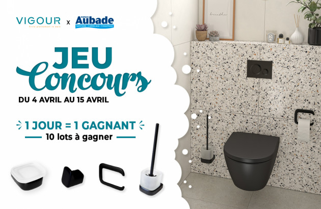 L'ensemble d'accessoires WC Derby Style Vigour