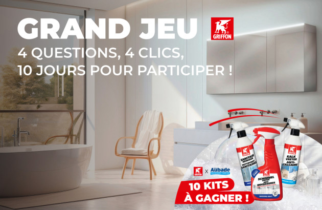 Image de présentation du jeu concours Griffon x Espace Aubade