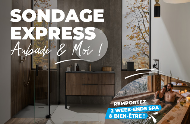 Image de présentation du sondage Aubade & Moi et jeu concours Espace Aubade