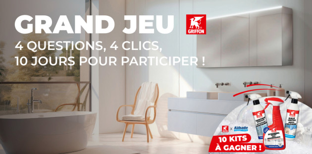 Image de présentation du jeu concours Griffon x Espace Aubade