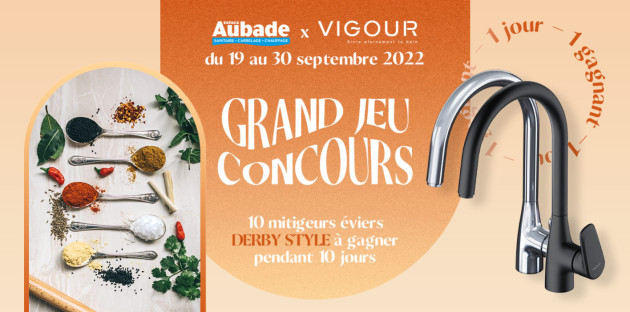 Jeu Concours Espace Aubade x Vigour 