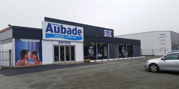 Nouvelle salle d'exposition Espace Aubade à Lucé