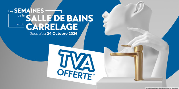 Image de présentation les semaines de la salle de bains et du carrelage 2026