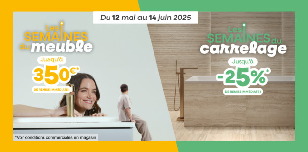 Visuel semaines du meuble et du carrelage 2025