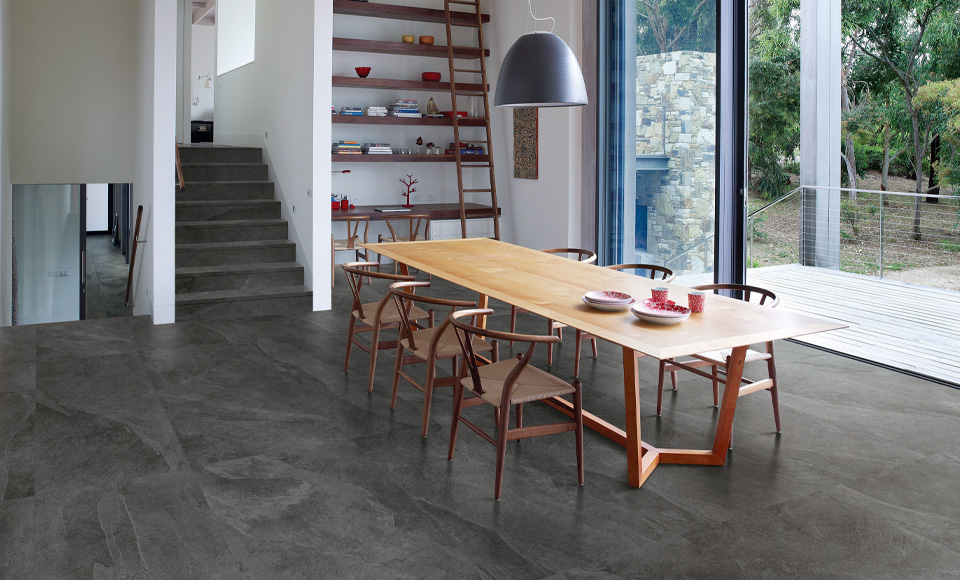 Carrelage Bruxelles Sélection Aubade Slate Black