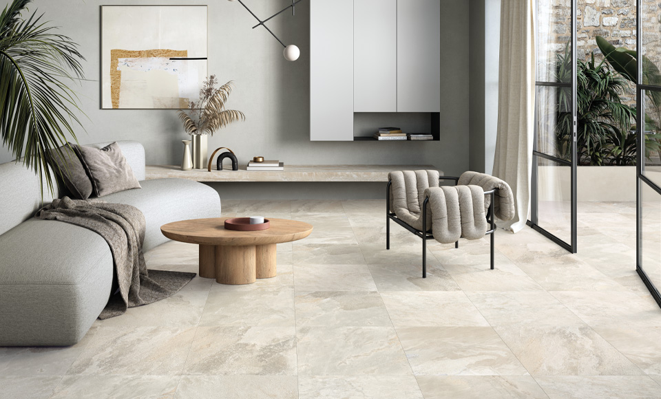 Carrelage Stone La Fenice Milk