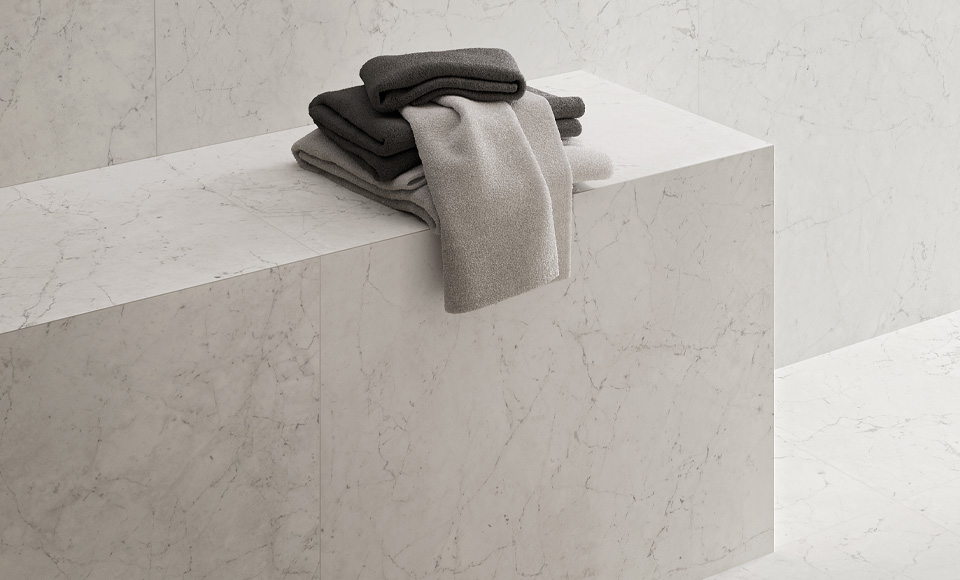 Carrelage Marca Corona Foyer Pure 60x120 Cm – Grès Cérame Imitation Marbre, I017