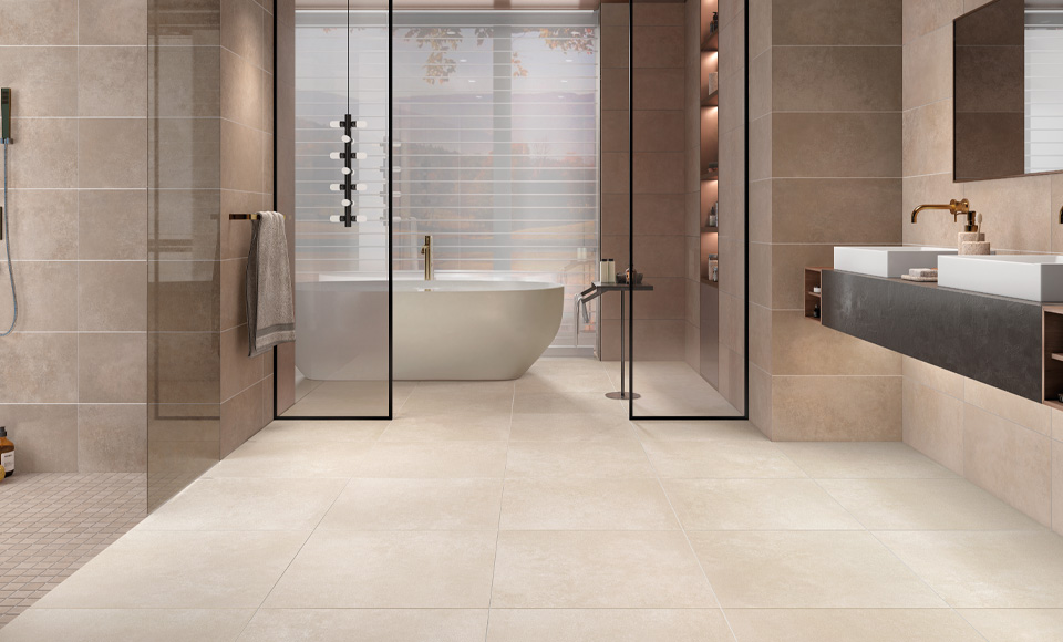 Carrelage Bilbao Sélection Aubade Beige