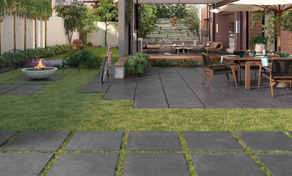 Carrelage Montana Pavigrés Anthracite