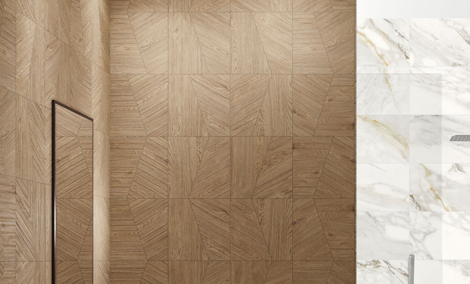 Faïence Louise Sélection Aubade Legno Trail Rovere