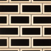 Carrelage Bel Air par Barwolf en coloris Black Gold Brick