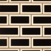 Carrelage Bel Air par Barwolf en coloris Black Gold Brick