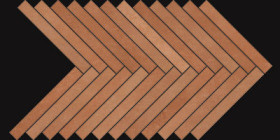 Décor Crete par Cerdomus en coloris Fascia Spina Terracotta