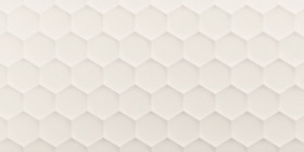 40x80<br>Hexagon White Decor