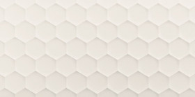 40x80<br>Hexagon White Decor