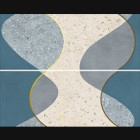 Décor Chromatica par Fincibec en coloris Tide