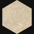 Décor Arkistyle par Marca Corona en coloris Arkistyle Sand Hexagonal