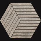 Décor Nordic Wood par Novabell en coloris Esagona Bachette Pepper