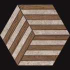 Décor Nordic Wood par Novabell en coloris Nest Taupe Brown