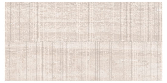Décor Travertine Tivoli par Azteca en coloris Kiddle Ivory