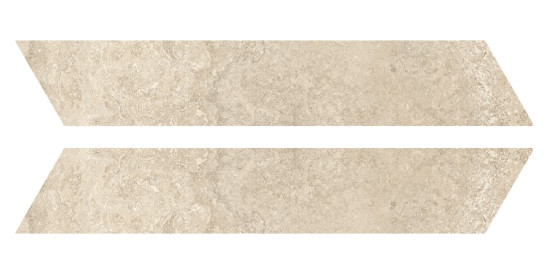 Décor Limestone par Ceramiche Piemme en coloris Chevron French Beige