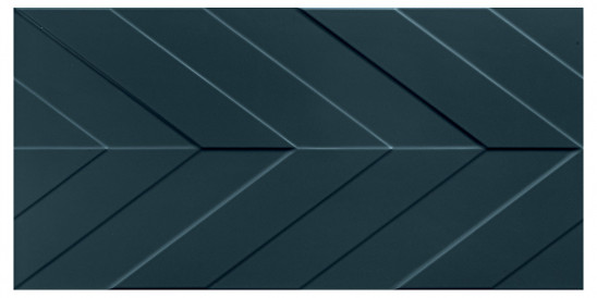 40x80<br>Chevron Deep Blue