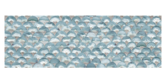 Décor Biomim par Ibero en coloris Decor Blue