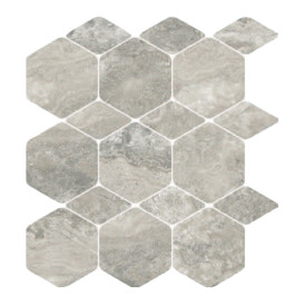 Décor Lapis par La Fenice en coloris Vogue Grey Cross