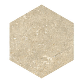 Décor Arkistyle par Marca Corona en coloris Arkistyle Sand Hexagonal