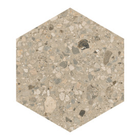 Décor Arkistyle par Marca Corona en coloris Arkistyle Shade Warm Hexagonal