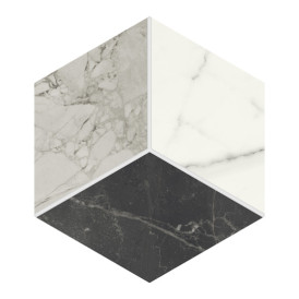 Décor Scultorea par Marca Corona en coloris Esagona Scutorea Mix Cold