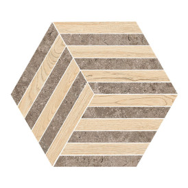 Décor Landstone par Novabell en Coloris Taupe Brown