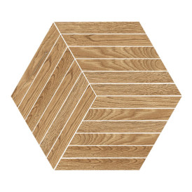 Décor Nordic Wood par Novabell en coloris Esagona Bachette Blonde