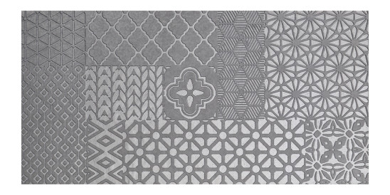 Décor Montana par Pavigrés en coloris Anthracite
