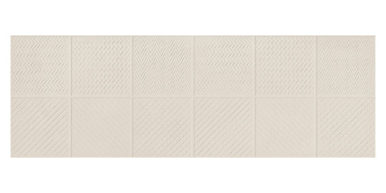 Décor Allegra par Tau Ceramica en coloris Cream