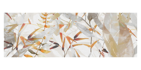 Décor Chromatic par Tau Ceramica en coloris DC Sauce (2 pièces)
