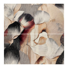 Décor Dorset par Tau Ceramica en coloris DC Orchid (x2)