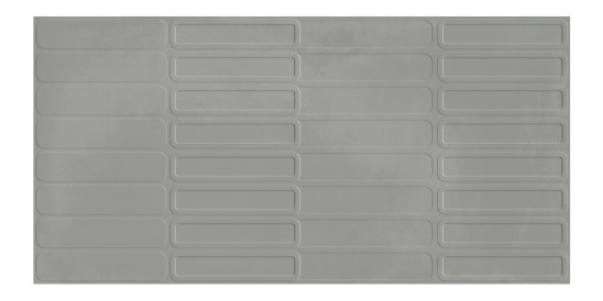 Décor Watery par Tau Ceramica en coloris Silver