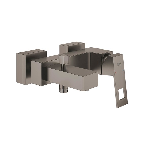 Mitigeur monocommande Bain / Douche Eurocube Hard Graphite brossé de Grohe