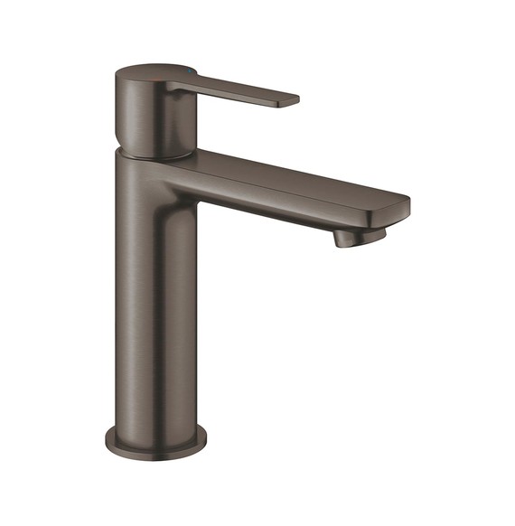 Mitigeur monocommande Lavabo Taille S Lineare Hard Graphite brossé de Grohe